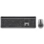 NGS Eclipse KIT Teclado y Ratón Inalámbrico Silencioso y Recargable Negro